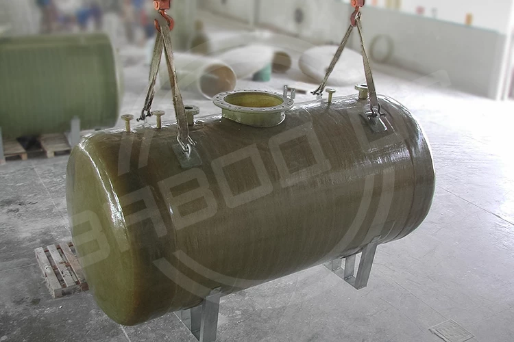 Ёмкость 5 м3 горизонтальная стеклопластиковая